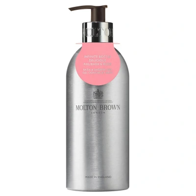Afbeelding van Molton Brown Delicious Rhubarb &amp; Rose Bath Shower Gel Infinite Bottle 400ml 400 ml