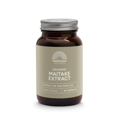 Afbeelding van Mattisson Biologische Maitake 400mg 60 capsules