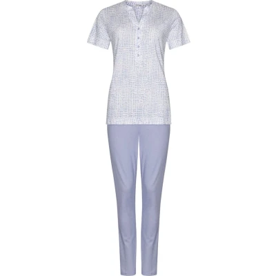 Afbeelding van Pastunette Pyjama Allover Print Licht blauw 38