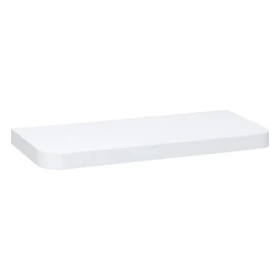 Afbeelding van 5Five Fixy Afgeronde Wandplank 60x24x4cm Wit