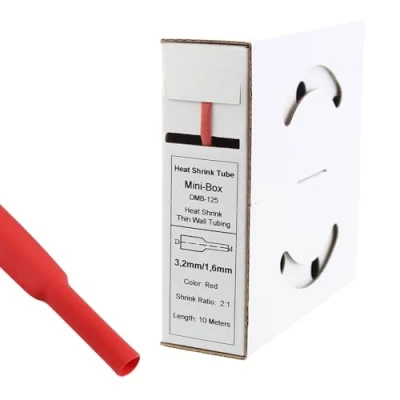 Afbeelding van Offgridtec Krimpkous 10 meter 3,2 mm &gt; 1,6 rood