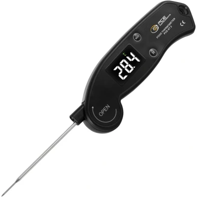 Afbeelding van PCE Instruments ST 2 Temperatuursensor 0 200 C Met dompel en insteeksensor, Binnen enkele seconden