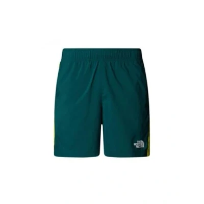 Afbeelding van The North Face Color Block Outdoorshorts, Heren, Maat: SxRegular(32), Deep nori/sulphur spring green