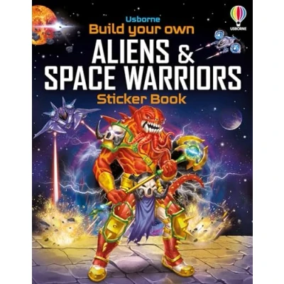 Afbeelding van Build Your Own Sticker Book Aliens and Space Warriors