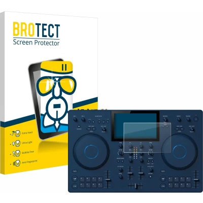 Afbeelding van BROTECT Screenprotector voor AlphaTheta OMNIS Duo Folie Beschermfolie Beschermglas transparant