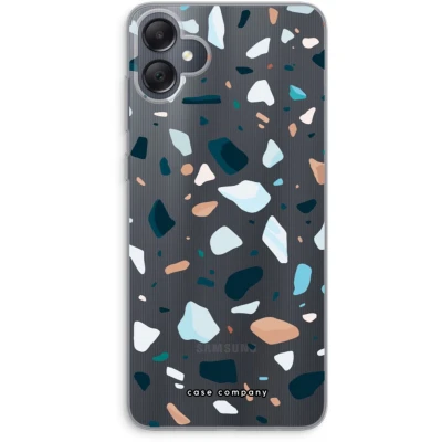 Afbeelding van Case Company® hoesje geschikt voor Samsung Galaxy A05 Terrazzo N13 Soft Cover Telefoonhoesje Bescherming aan alle Kanten en Schermrand