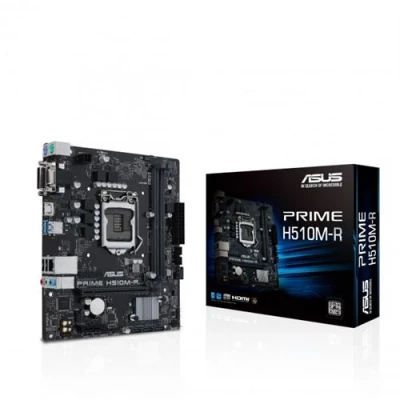 Image de ASUS PRIME H510M R carte mère micro ATX Socket LGA1200 H510 Chipset USB 3.2 Gen 1 Gigabit LAN graphique embarquée (unité centrale requise) audio HD (8 canaux)