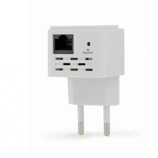 Afbeelding van Wifi repeater Gembird (300 Mbps, Access point, 2.4 GHz, Wit)