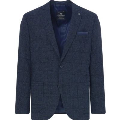 Afbeelding van Campbell Colbert Heren Blauw Grote Ruit