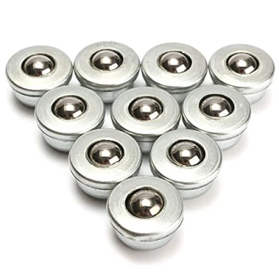 Afbeelding van MASUNN 10Pcs 8Mm Diameter Kogel Metalen Transfer Lagereenheid Conveyor Roll Cy 8H Kogellager