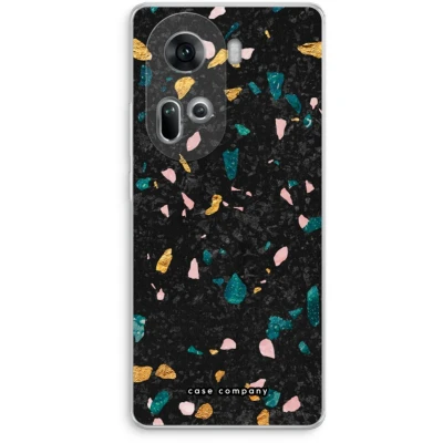 Afbeelding van Case Company® hoesje geschikt voor Oppo Reno 11 Terrazzo N10 Soft Cover Telefoonhoesje Bescherming aan alle Kanten en Schermrand