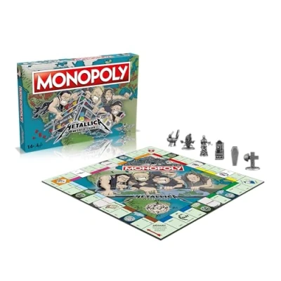 Afbeelding van Winning Moves MONOPOLY METALLICA Bordspel 2 tot 6 spelers Franse versie