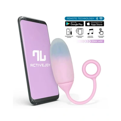 Afbeelding van Intoyou Vibrerend Eitje met App Control Roze/Blauw