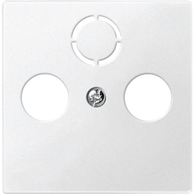 Afbeelding van Merten 297519 Afdekking System M Polar wit