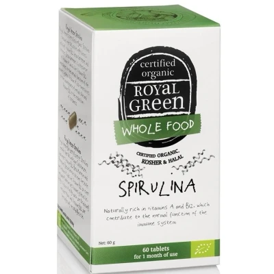 Afbeelding van Royal Green Spirulina Tabletten 60TB