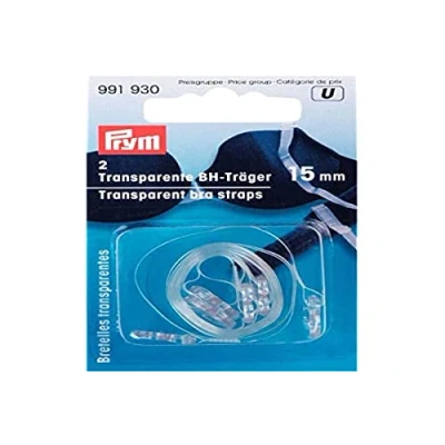 Afbeelding van Prym Transparante bandjes 15 mm