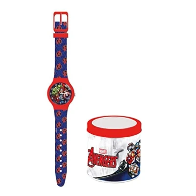Afbeelding van Horloge Kinderen Cartoon 483204 TIN BOX (Ø 32 mm)