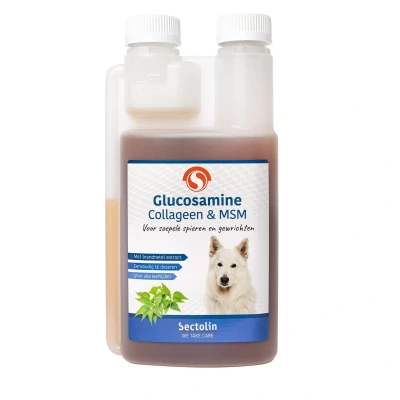 Image de Sectolin Glucosamine, Collagéne &amp; MSM Chien 500ml