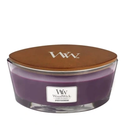 Afbeelding van Woodwick Ellipse Spiced Blackberry Geurkaars, Maat: 454 g,