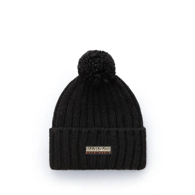 Afbeelding van Napapijri Muts black, Heren, Maat: One Size, Black