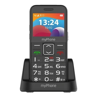 Afbeelding van myPhone Halo 3 LTE senioren mobiel SOS knop zaklamp grote knoppen