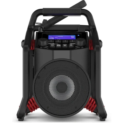 Afbeelding van PerfectPro POWERPLAYER PP2 Bouwradio FM RDS DAB+ bluetooth USB AUX In Oplaadbaar (ingebouwde Lithium accu)