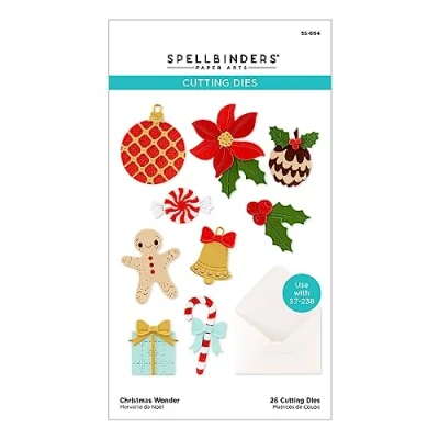 Afbeelding van Spellbinders Christmas Wonder Etched Dies (S5 604)
