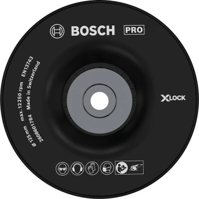 Afbeelding van Bosch Accessories 2608601784 Steunschijf M14 hard Diameter 125 mm