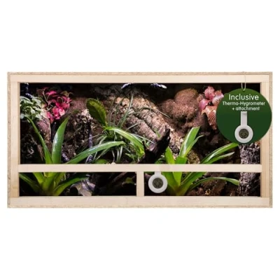 Afbeelding van REPITERRA® Terrarium reptielen amfibieën zijventilatie 100x50x40cm