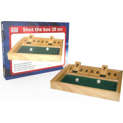 Afbeelding van Shut the Box: Dobbelspel (NL/EN/FR/DE)