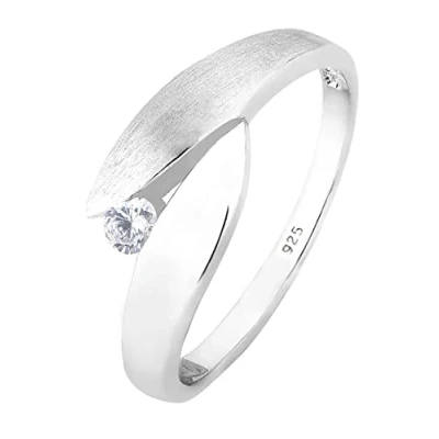 Afbeelding van Elli Sieraden voor dames, 58, zilver, zirkonia, zirkonia