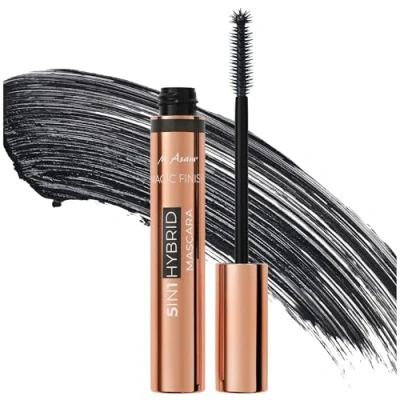 Afbeelding van M. Asam MAGIC FINISH 5 in 1 Hybrid Mascara Deep Black (8 ml) Make upmascara voor volume, verlenging, definitie, verzorging en optimale vorm
