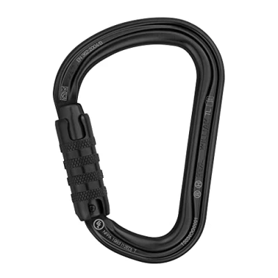 Image de Mousqueton escalade William Triact Lock Petzl Noir