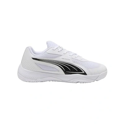 Afbeelding van PUMA Solarflash Iii Jr Indoor veldschoenen, uniseks, kinderen, Wit Zwart