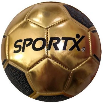 Afbeelding van SportX Mini Voetbal Gold Metallic 2ass 160 180gr.
