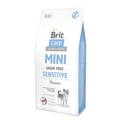Afbeelding van Brit Care Grainfree Mini Sensitive Venison 7 kg Hond
