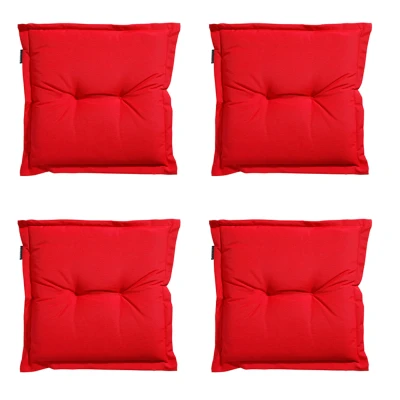 Afbeelding van Madison Zitkussen Universeel Panama Red 50x50 Rood 4 Stuks