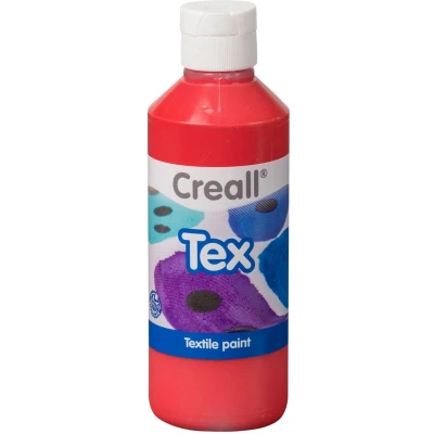 Afbeelding van Textielverf Creall Tex rood 250ml