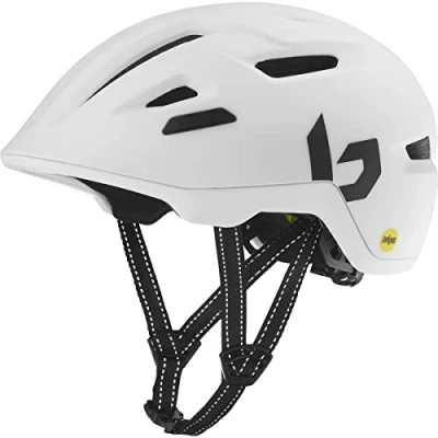 Afbeelding van Bollé Stance MIPS Fietshelm Mat Wit 59 62 cm