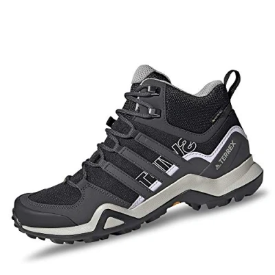 Afbeelding van adidas Performance Terrex Swift R2 MID Goretex Outdoorschoenen, Dames, Maat: 38, Black Kunststof/ textiel