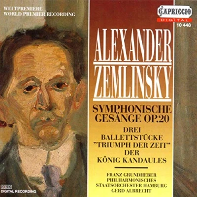 Afbeelding van Franz Grundheber, Philharmonisches Staatsorchester Hamburg, Gerd Albrecht Zemlinsky: Symphonische Gesänge, Op.20 (CD)