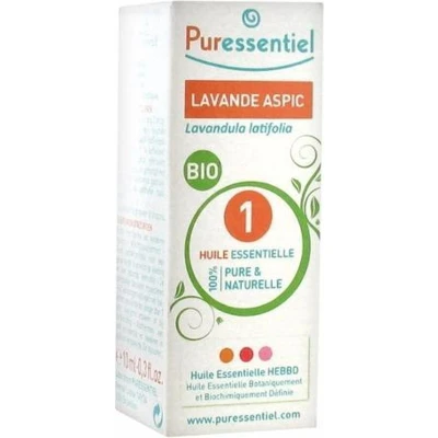 Afbeelding van Puressentiel Lavendel Aspic Etherische Olie Biologisch 10 ml