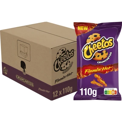 Afbeelding van Cheetos Flamin&#039; Hot 12x110g