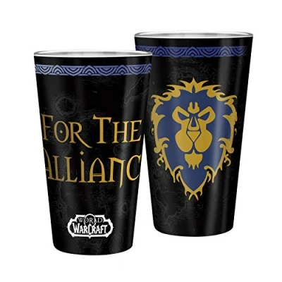 Afbeelding van ABYstyle WORLD OF WARCRAFT XXL glas 400 ml Alliance
