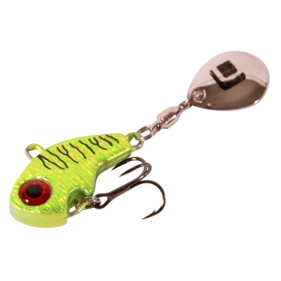 Afbeelding van Ultimate Turbotail Jigspinner 21g Chartreuse Tiger Spinner
