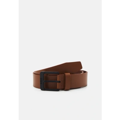 Afbeelding van BOSS Jemio Riem, Heren, Maat: 115, Medium brown