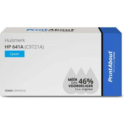Afbeelding van Huismerk HP 641A (C9721A) Toner Cyaan
