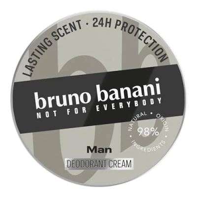 Afbeelding van bruno banani Man Deodorant Cream 24 uur crème voor mannen 40 ml