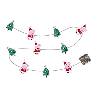 Afbeelding van Kerstsok Peppa Pig Cosy corner 42 cm Polyester
