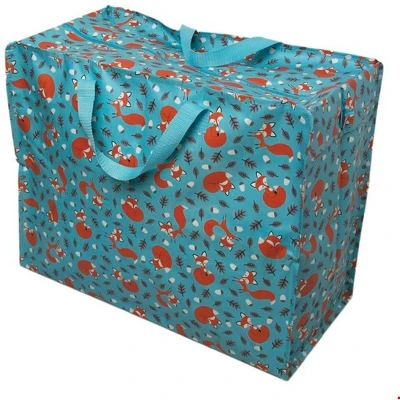 Afbeelding van Rex London shopper/opbergtas Rusty the Fox Multi colour